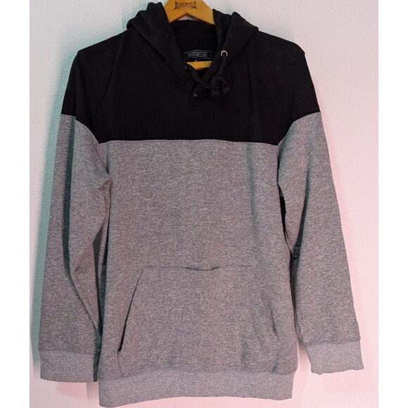 Dikotomy Men's size XL Grey And Black Pullover Hoodie (A27m) - Picture 1 of 5